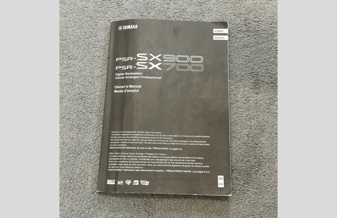 Yamaha PSR-SX900 Keyboard, Used (SN:BCAO01027) - Image 13